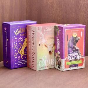 *sold Mercari* Tarot & Oracle Cards Lot - Animal Themes